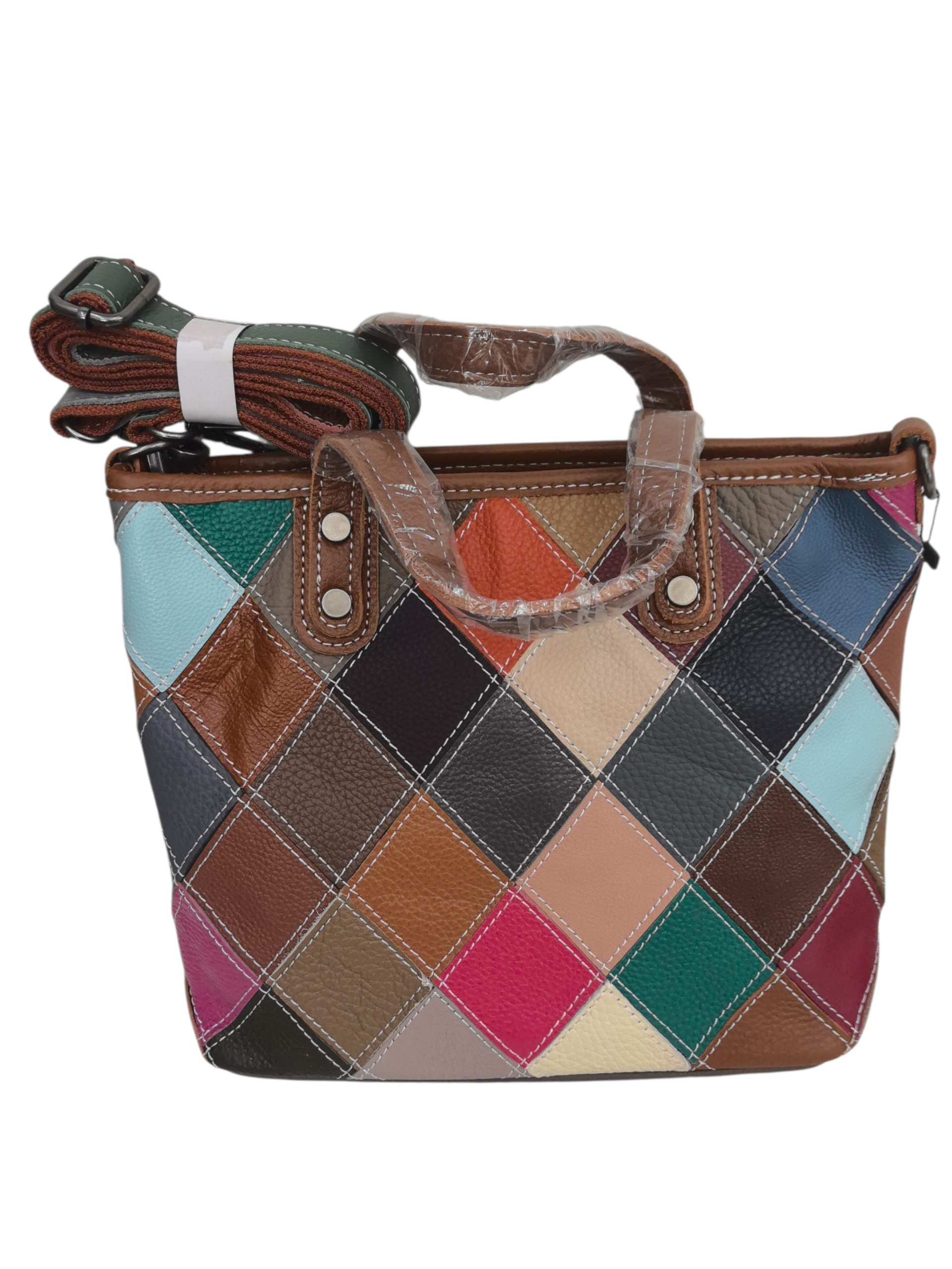 Sac multicouleur  en  Cuir véritable Pour Femme (X4)6773