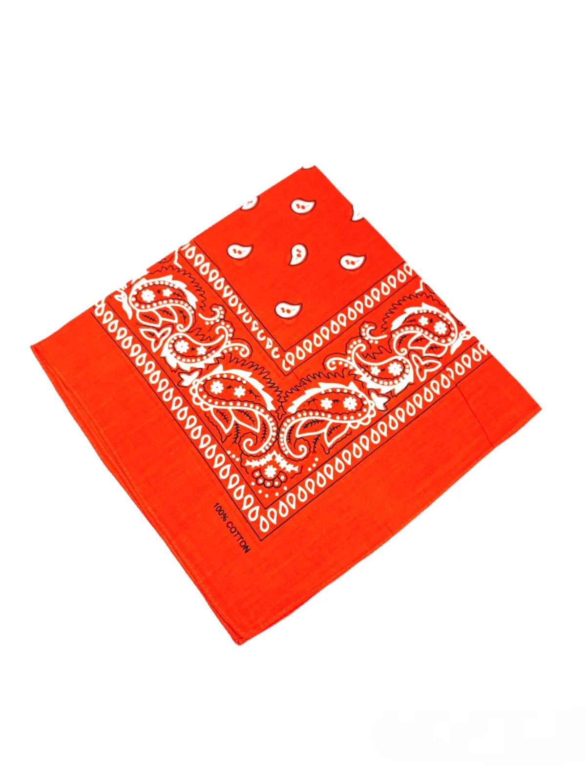 Bandana 100% coton Motif Paisley  (x12)
