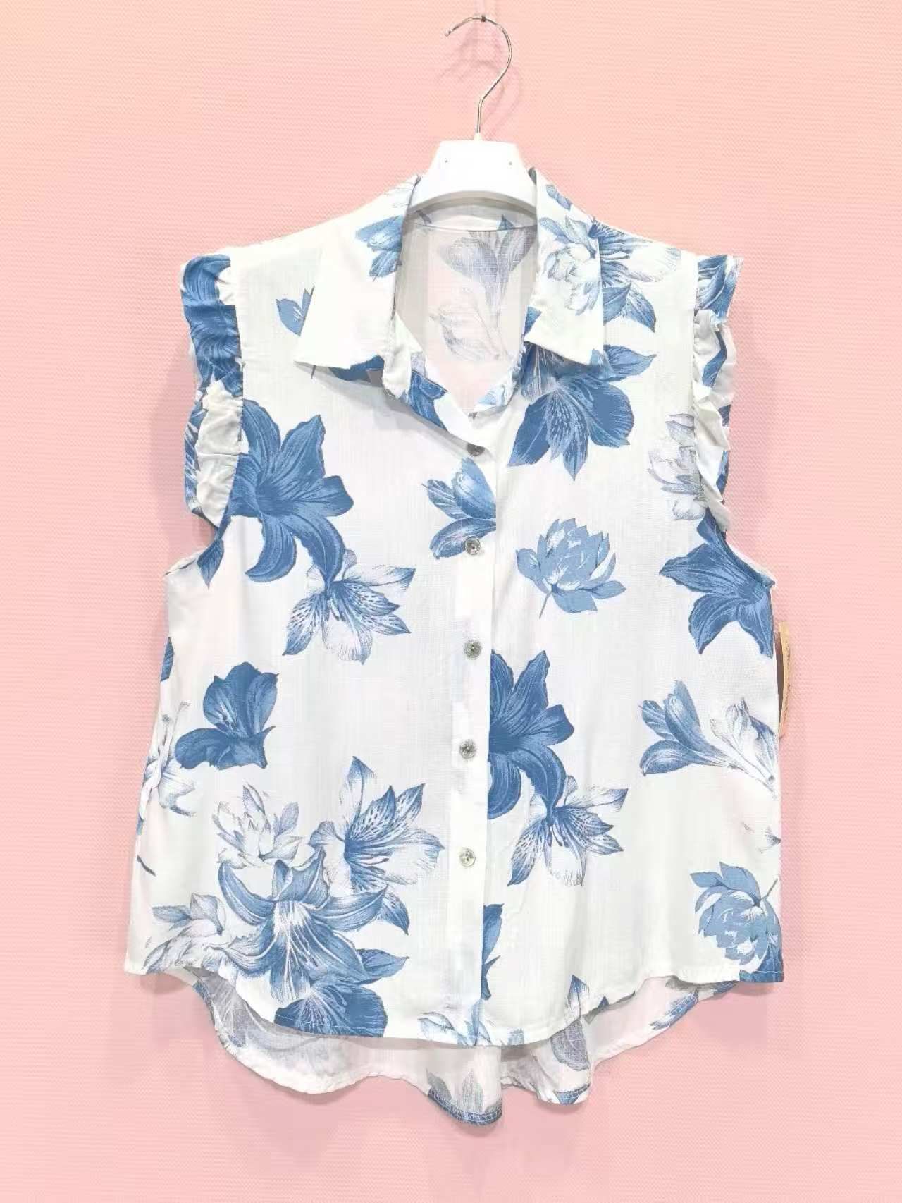 Top à imprimé floral (x8)