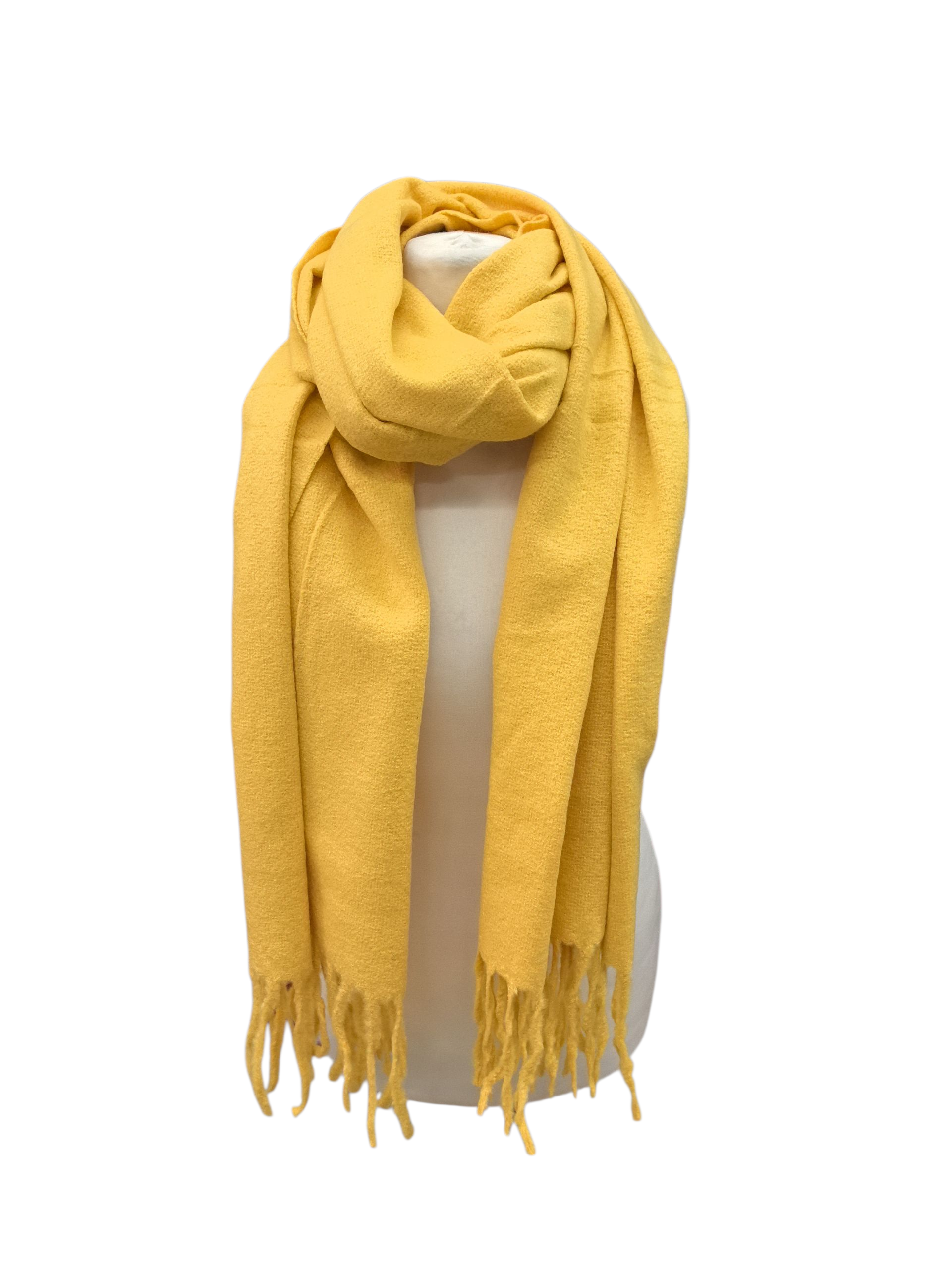 Écharpe châle couleur  unie (x12)#47