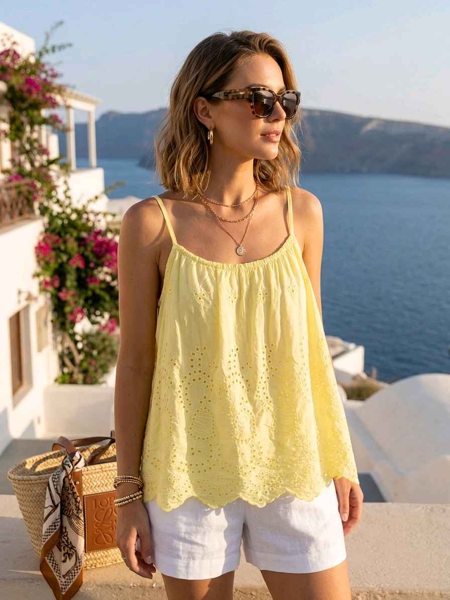 Top Broderie (x8)