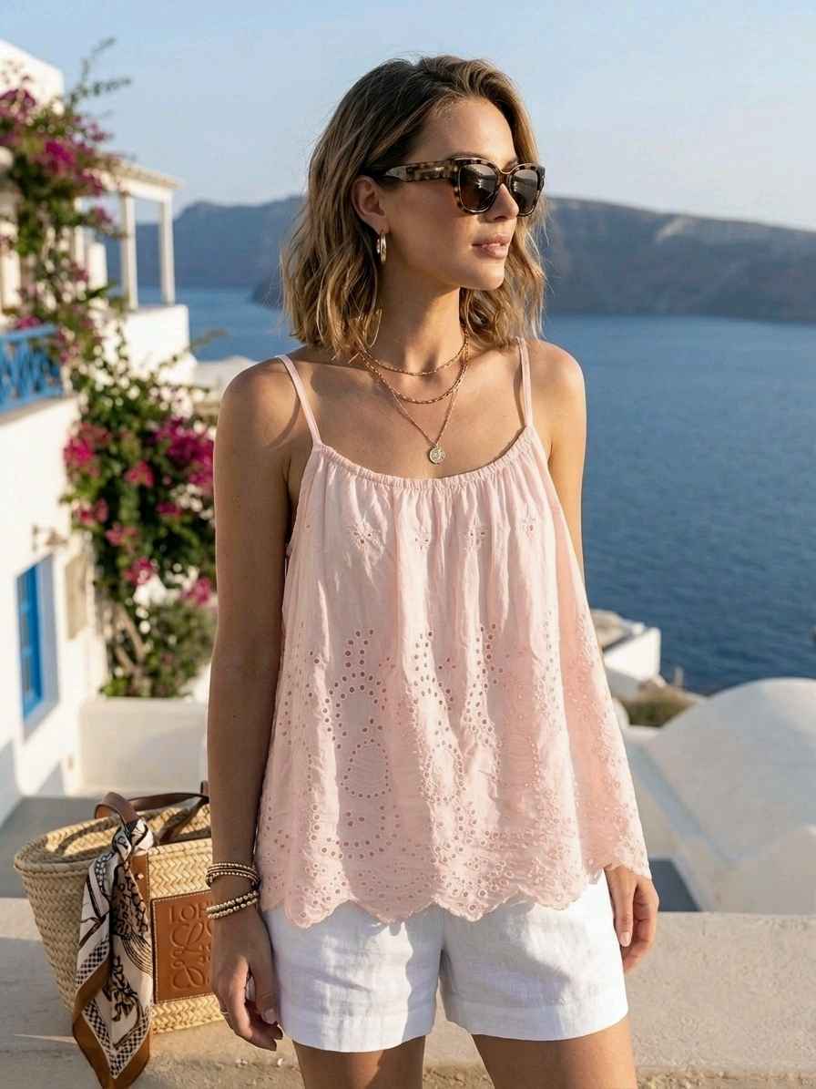 Top Broderie (x8)