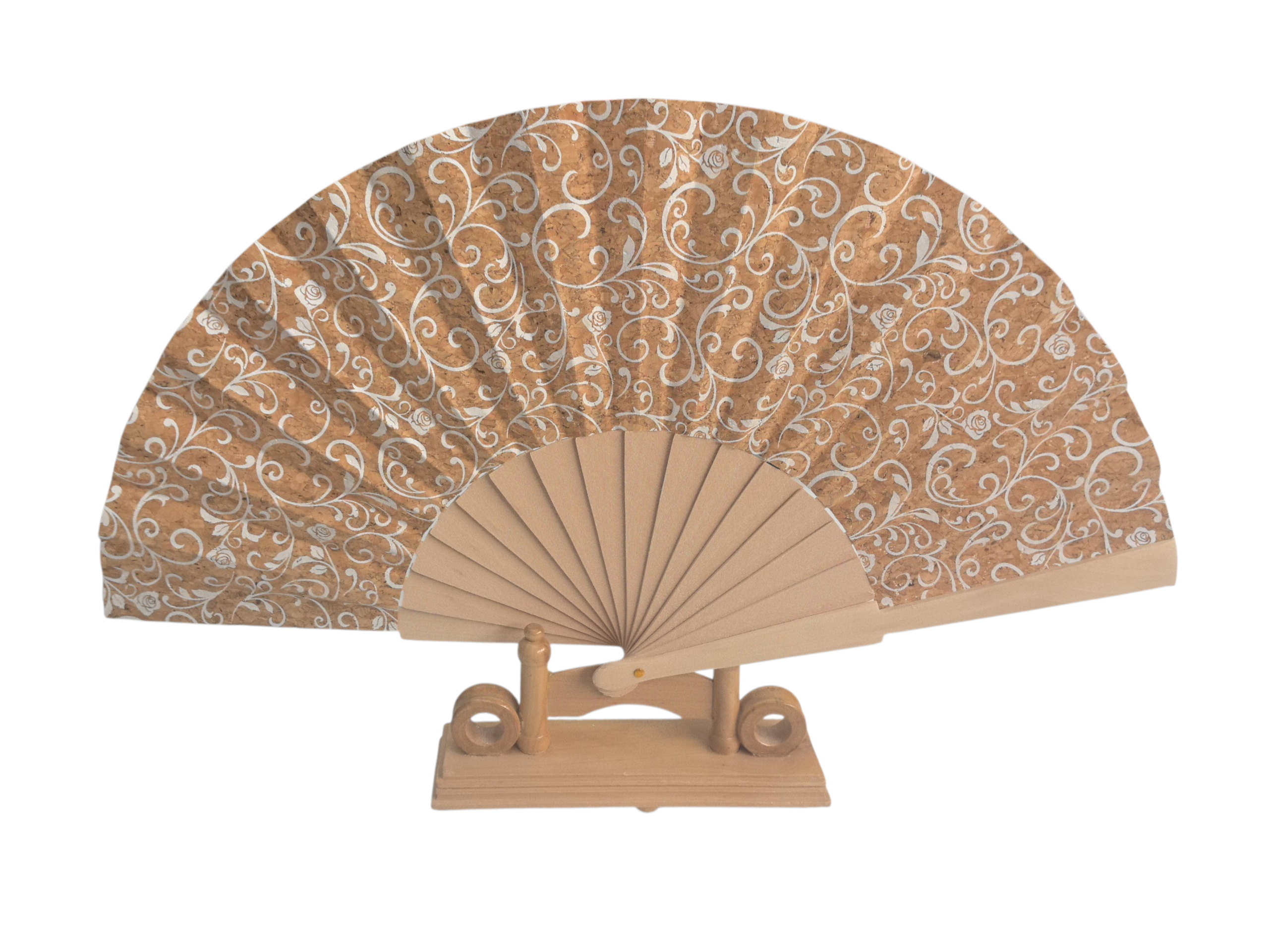 Éventails bois naturel(x12)#31