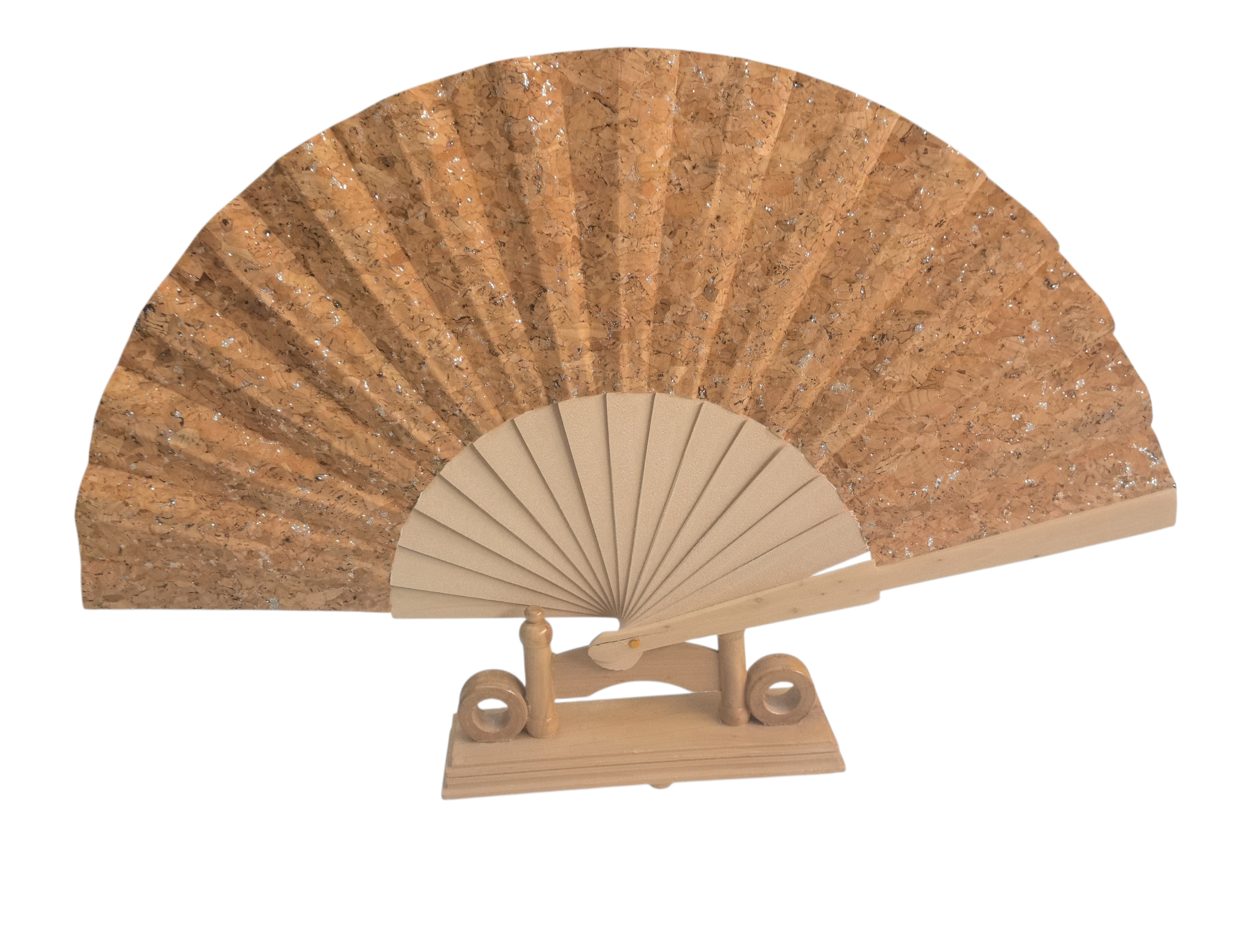 Éventails bois naturel(x12)#31