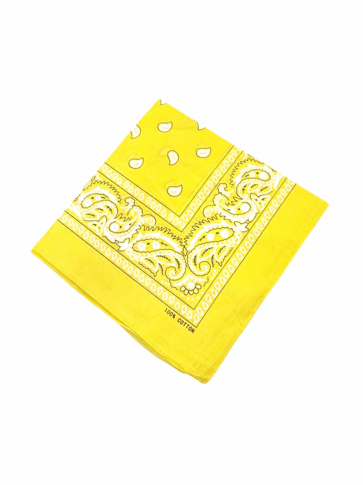 Bandana 100% coton Motif Paisley  (x12)