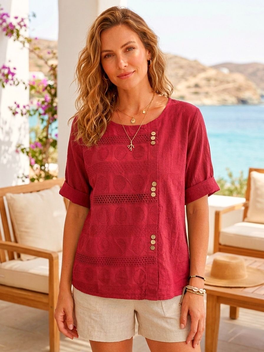 Le Blouse de Vacances Chic (x8)