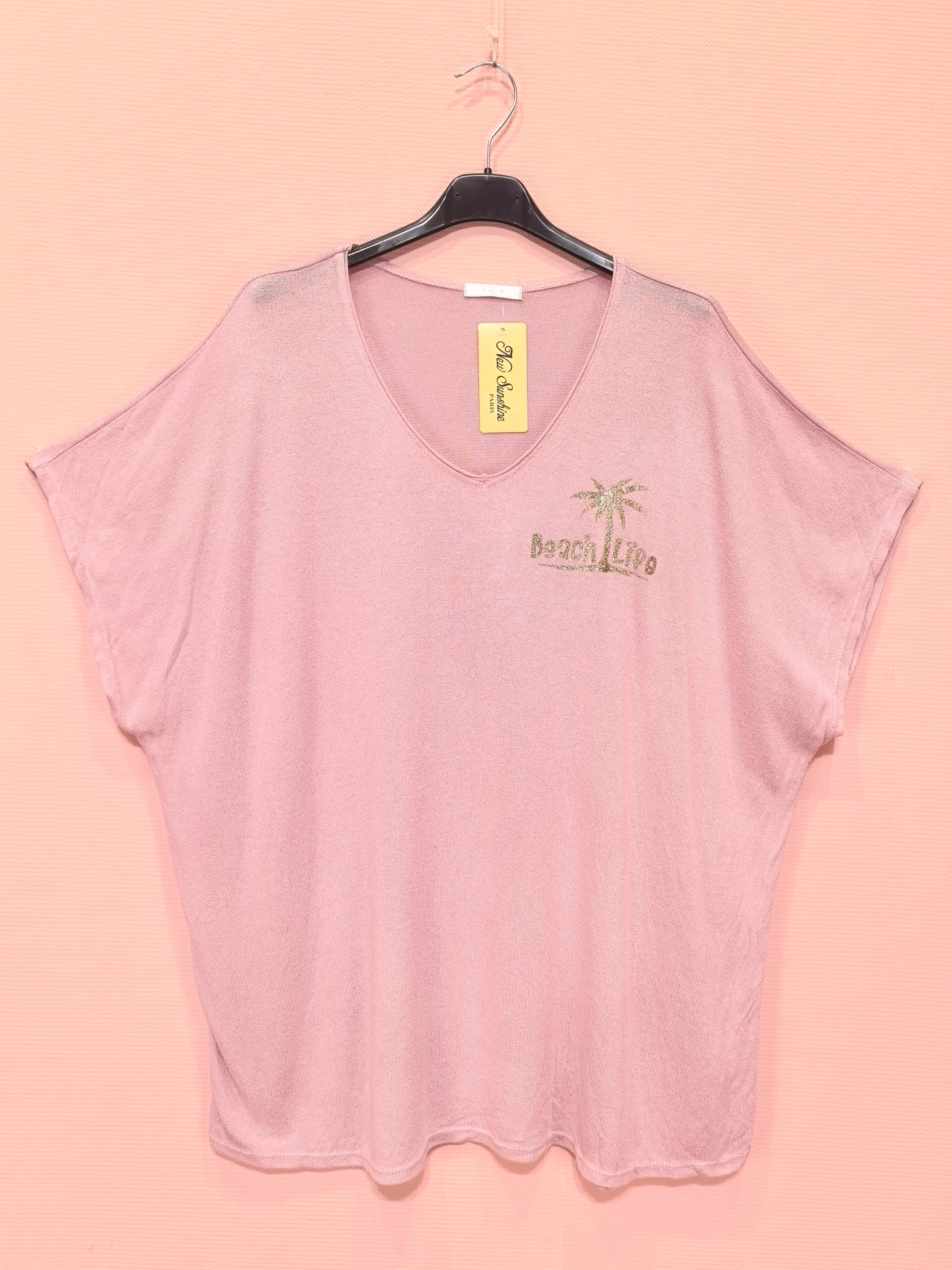 T-shirts Col V (x8)