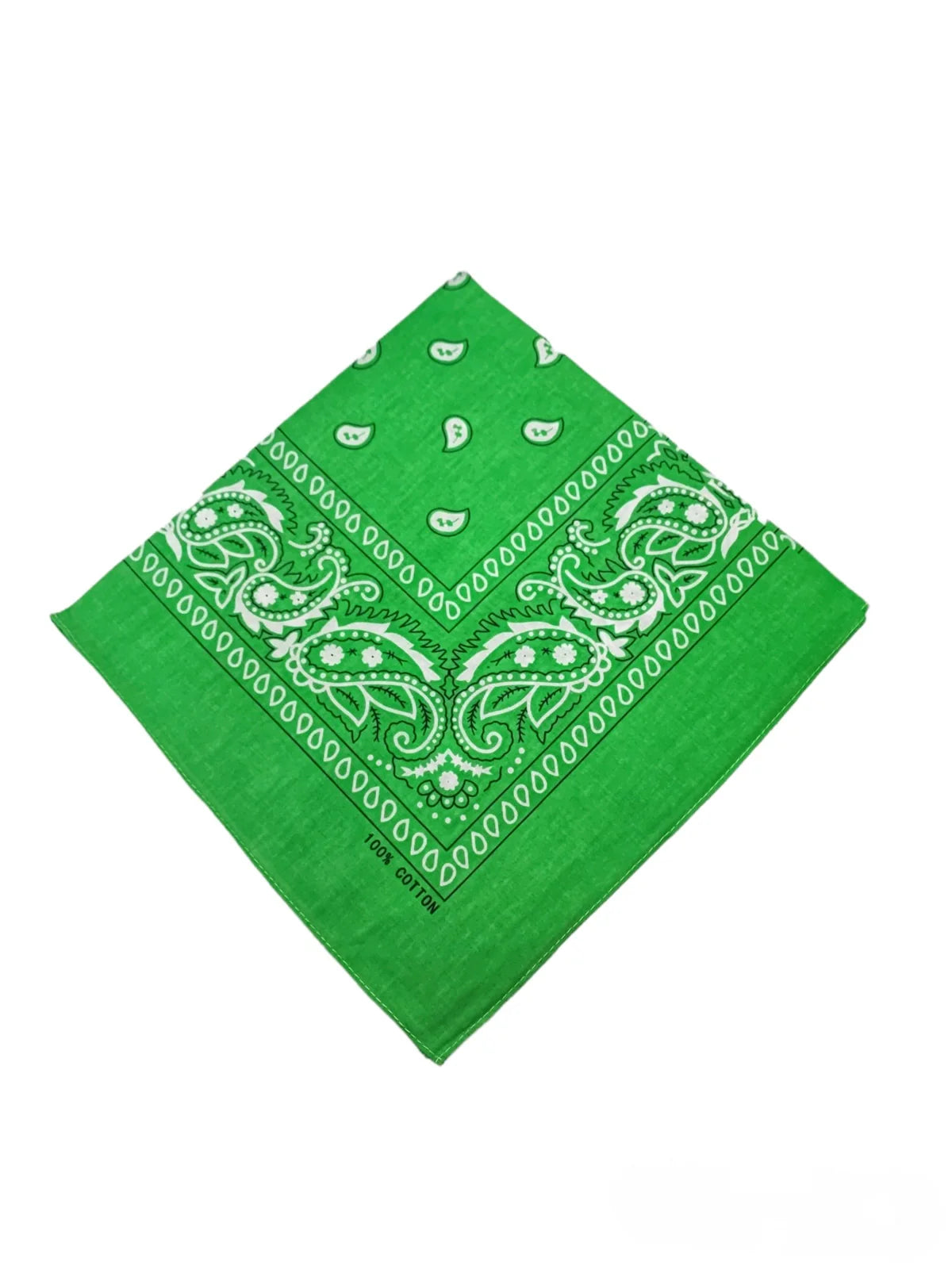 Bandana 100% coton Motif Paisley  (x12)