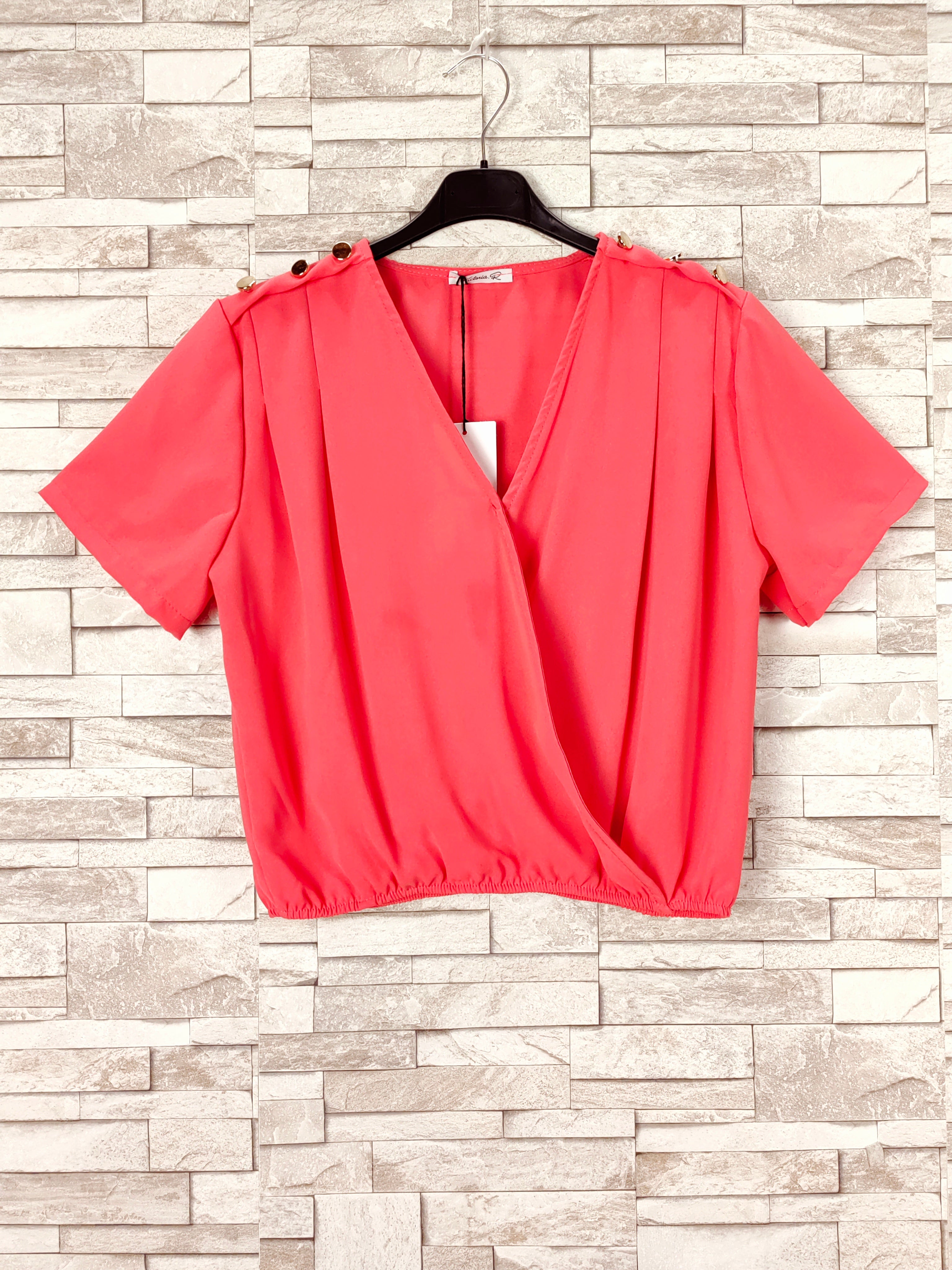 T-shirt crop top tendance (x6)