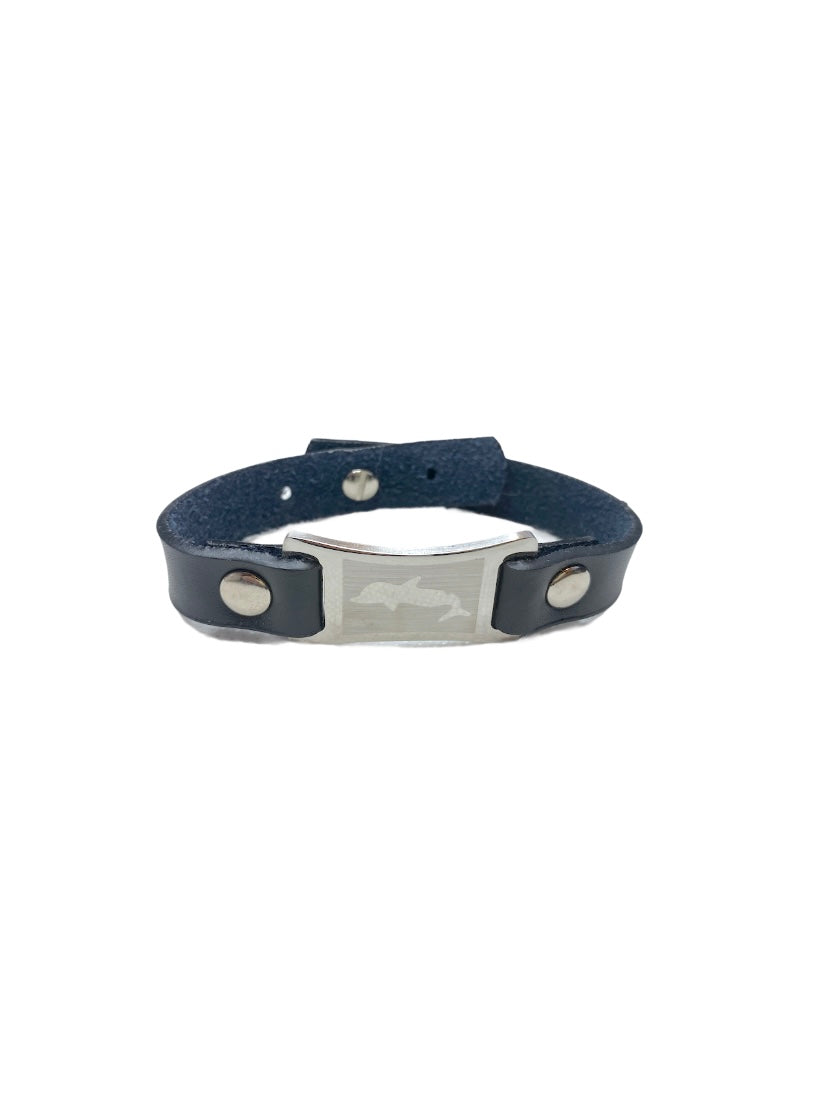 Bracelet cuir homme B205-02 (x3)
