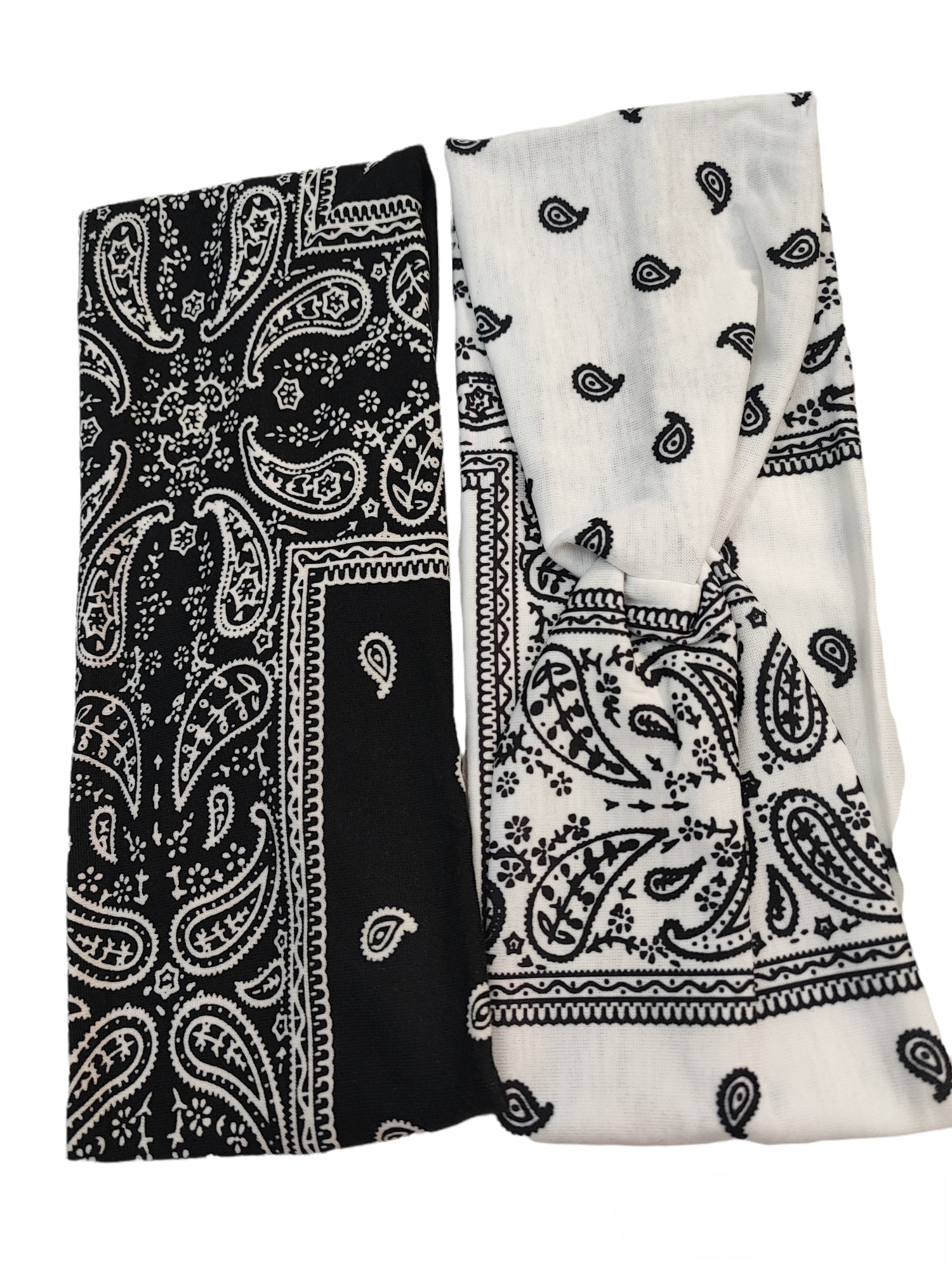 Bandeau Bandana motif Paisley  (x12)