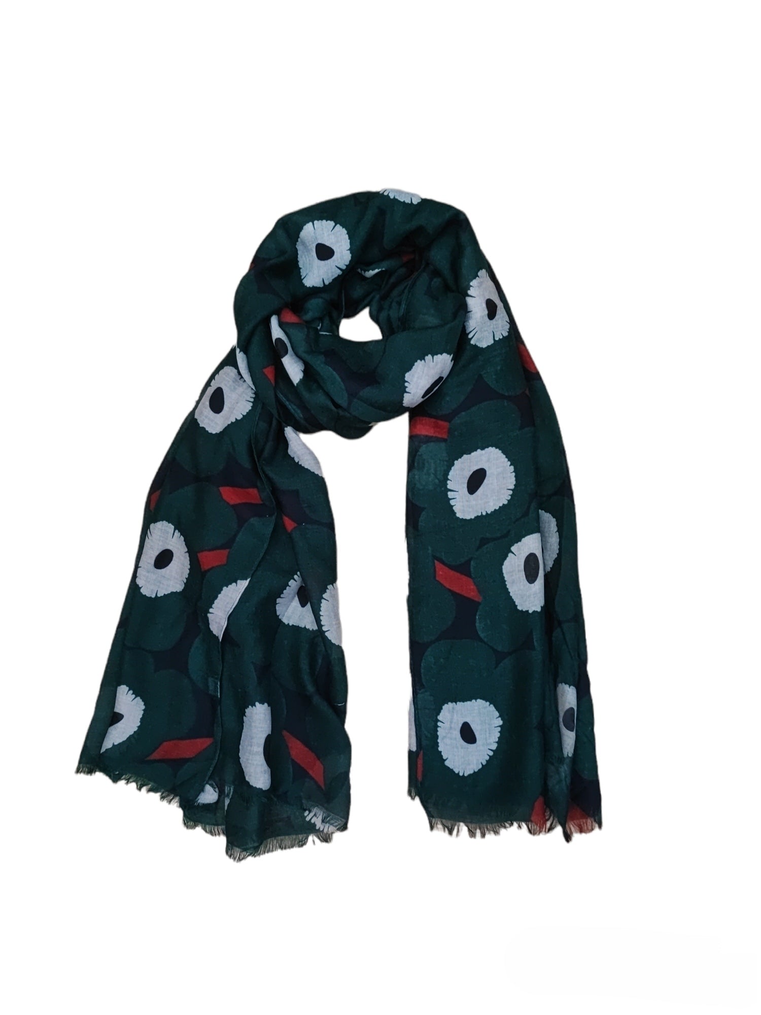 Foulard motif  fleur    (x12)#11