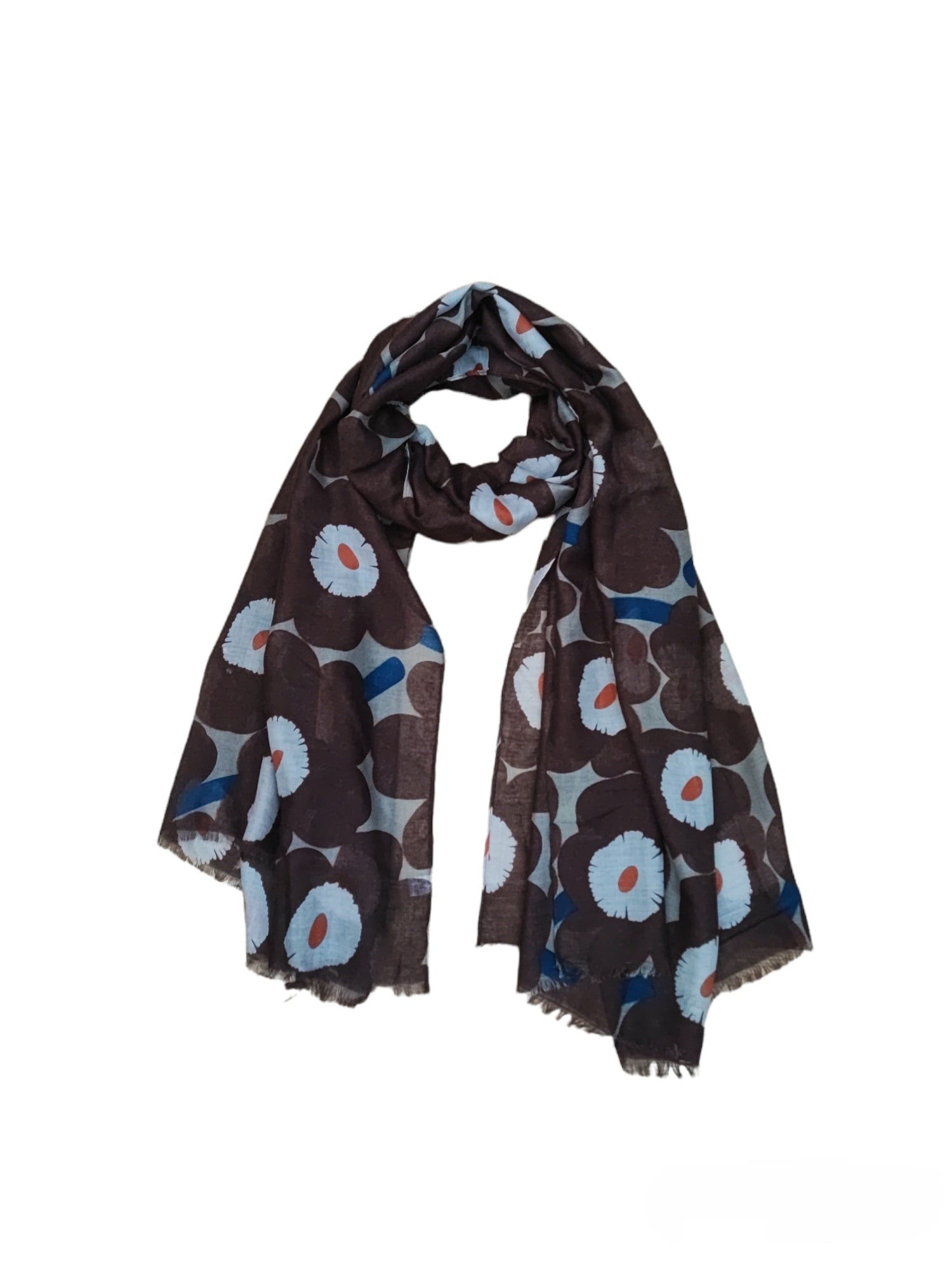 Foulard motif  fleur    (x12)#11