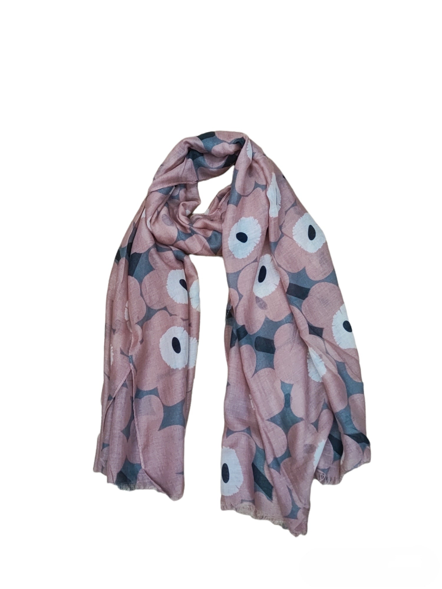 Foulard motif  fleur    (x12)#11