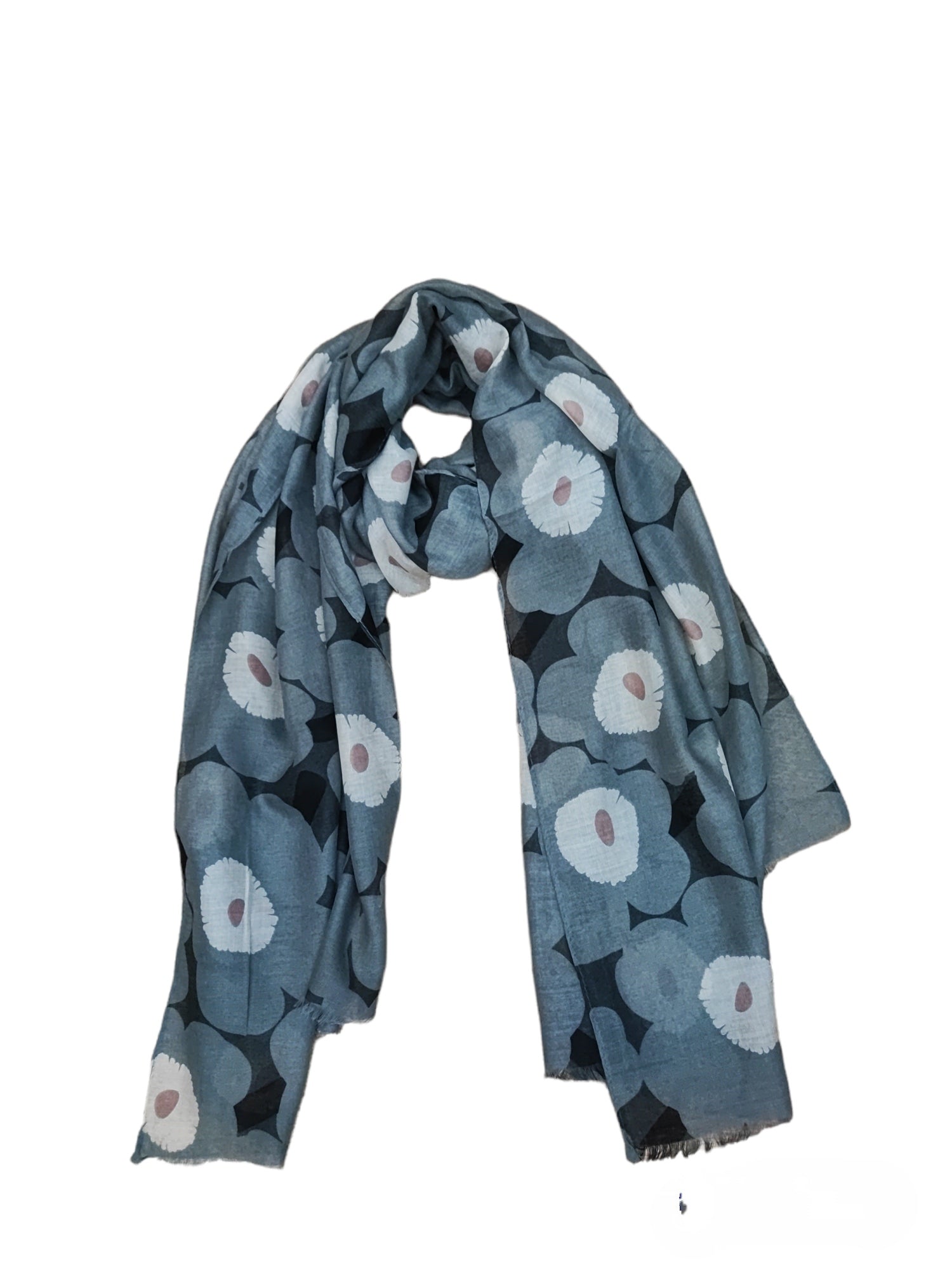 Foulard motif  fleur    (x12)#11