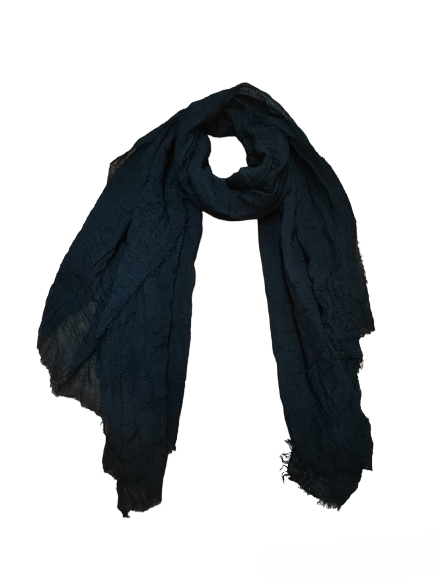 Foulard en coton couleur uni (x12)