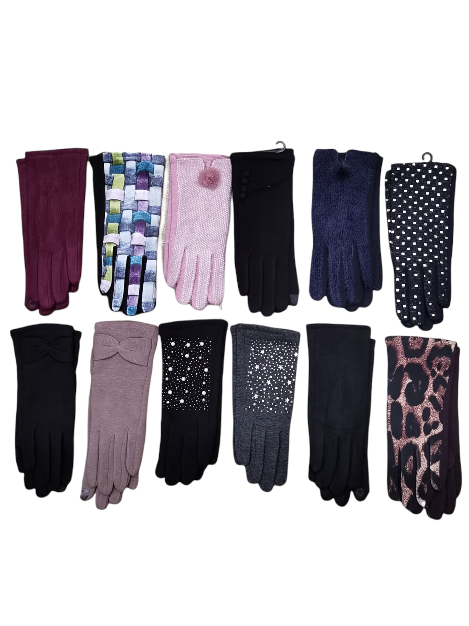 MAXI-LOT Mix gants mélangés (x48)