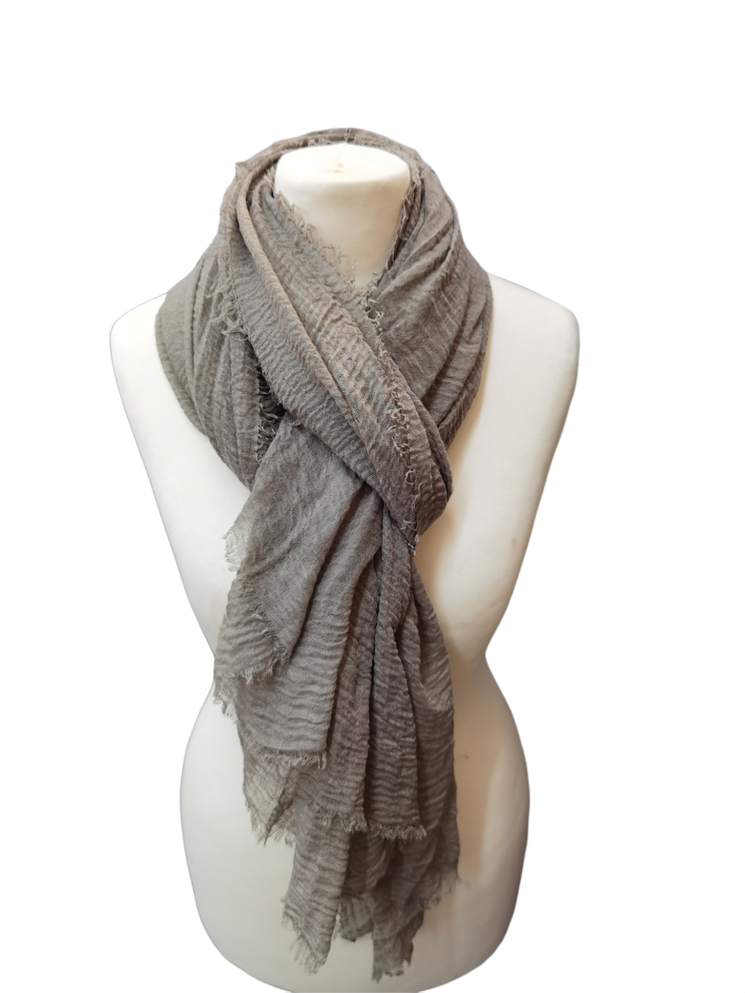 Foulard en coton couleur uni (x10)