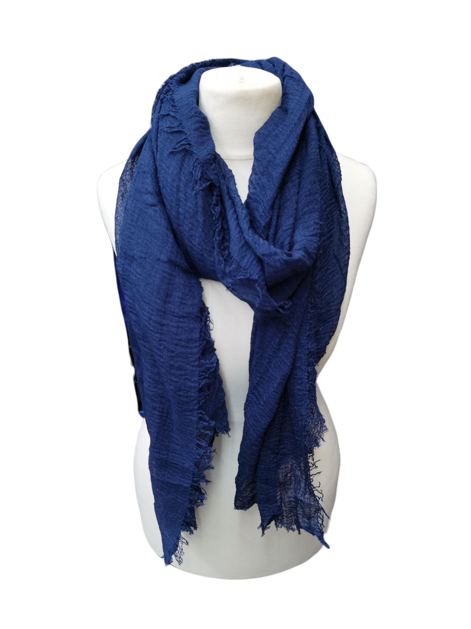 Foulard en coton couleur uni (x10)