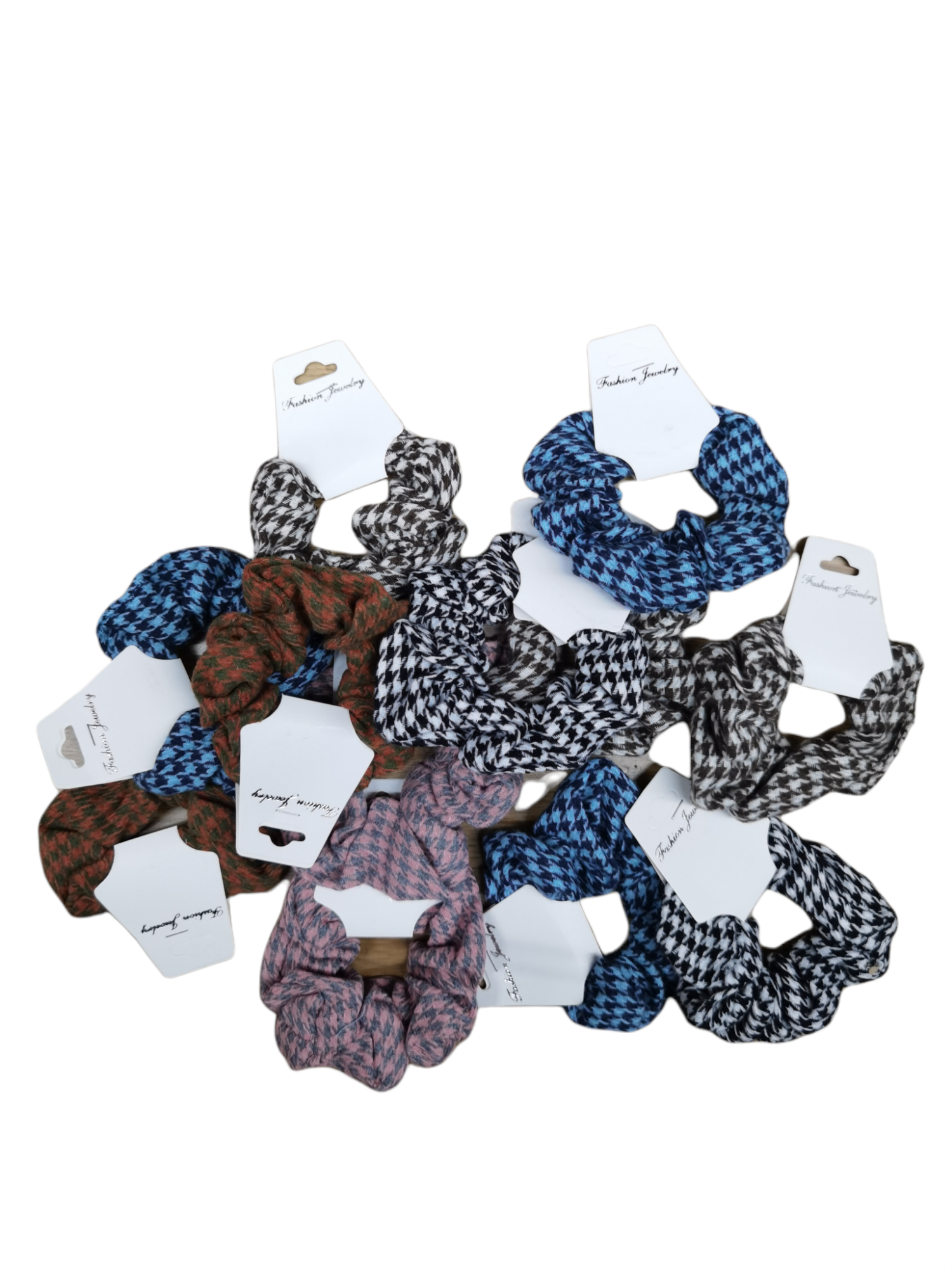 Chouchou  Scrunchie élastique froufrou     (x12)