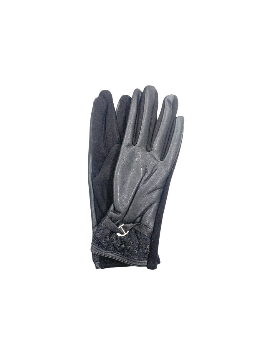 Gants pu froufrou  (x12) 2,50€/paire | Grossiste-pro