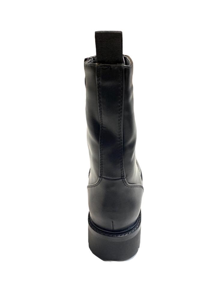 Bottines rock lacet boots LYDIE (x12)  17,50€/paire | Grossiste-pro