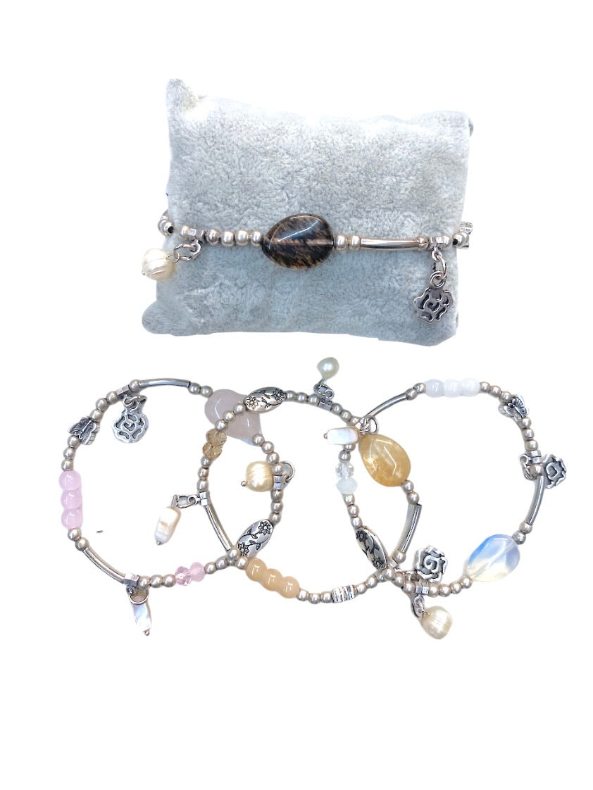 Bracelets fantaisie Annabelle      (x12)