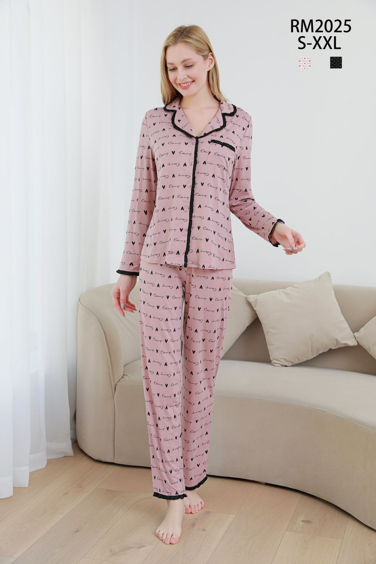 Ensemble pyjama  tailles Couleur mélanges (x10) RM2025
