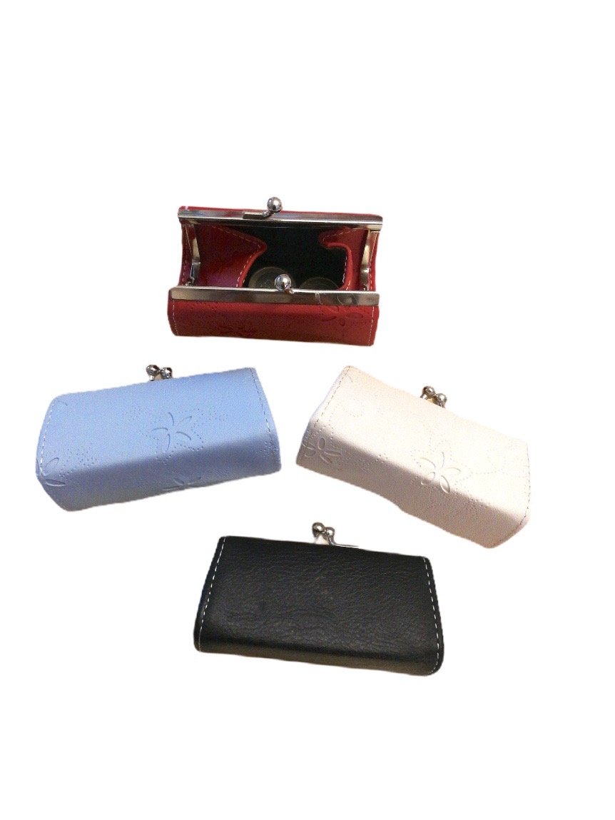 LOT DE 12 - Porte-monnaie fermoir clic-clac       1,30€/unité | Grossiste-pro